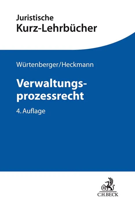 Buchcover von 'Verwaltungsprozessrecht' - Taschenbuch von Thomas Würtenberger