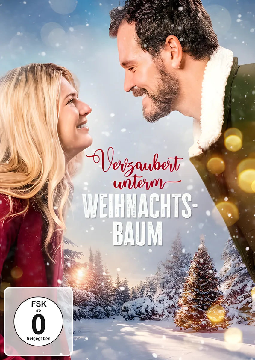 DVD-Cover: Verzaubert unterm Weihnachtsbaum. Regie: Drew Waters