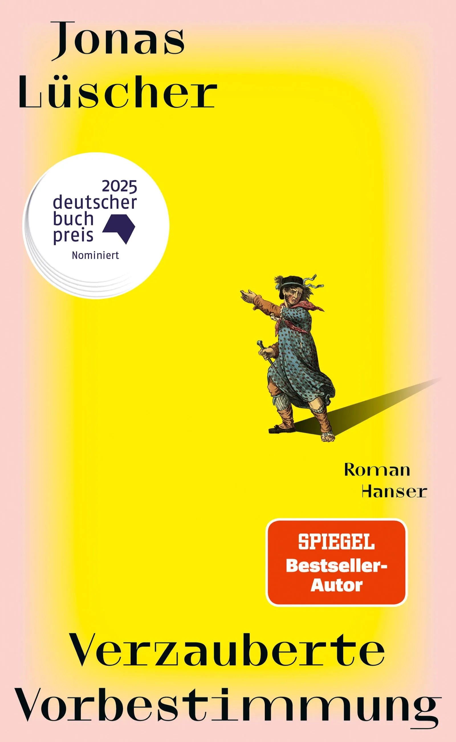 Buchcover von 'Verzauberte Vorbestimmung' - Gebundene Ausgabe von Jonas Lüscher