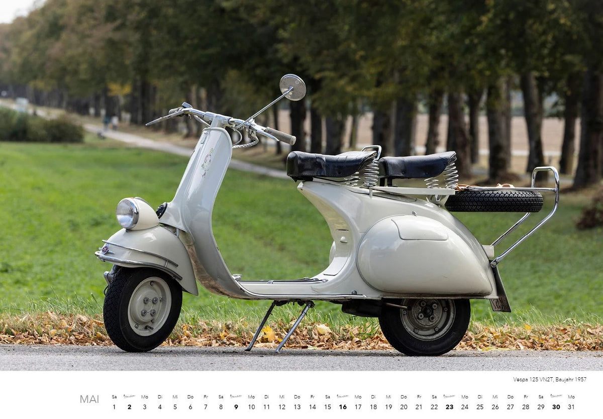 Vespa Kalender 2027 – Ansicht