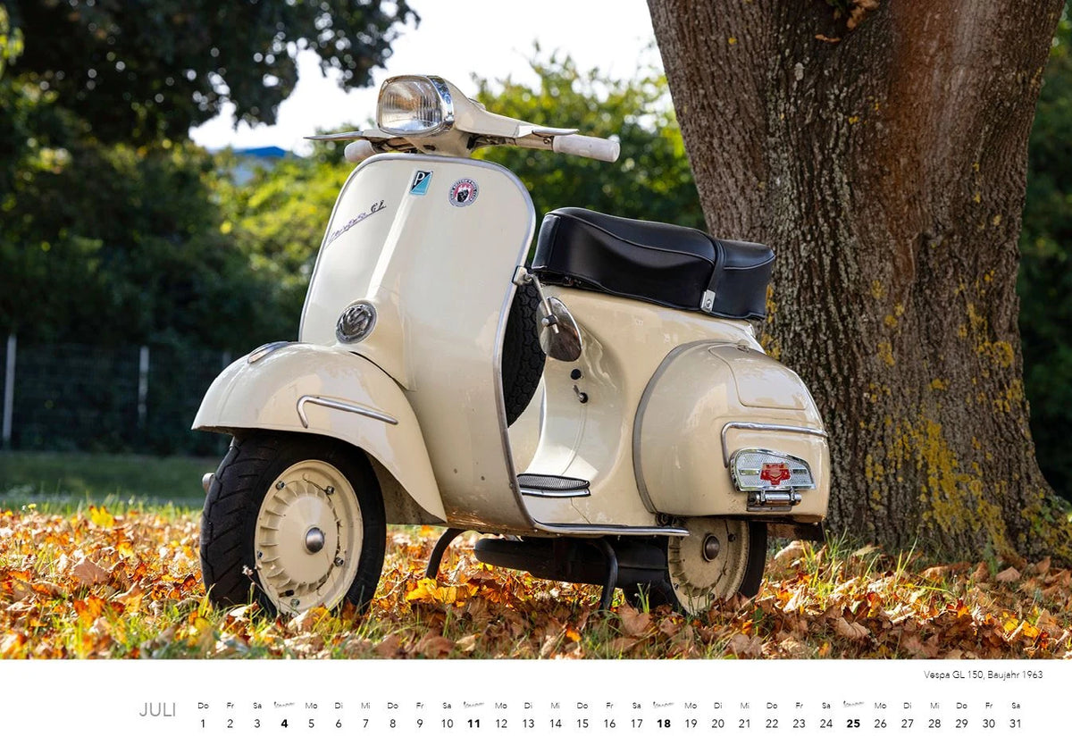 Vespa Kalender 2027 – Ansicht