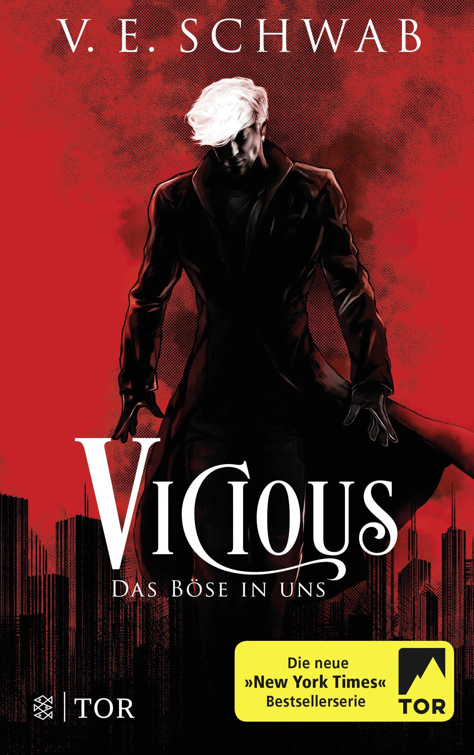 Buchcover von 'Vicious - Das Böse in uns' - Paperback von V. E. Schwab