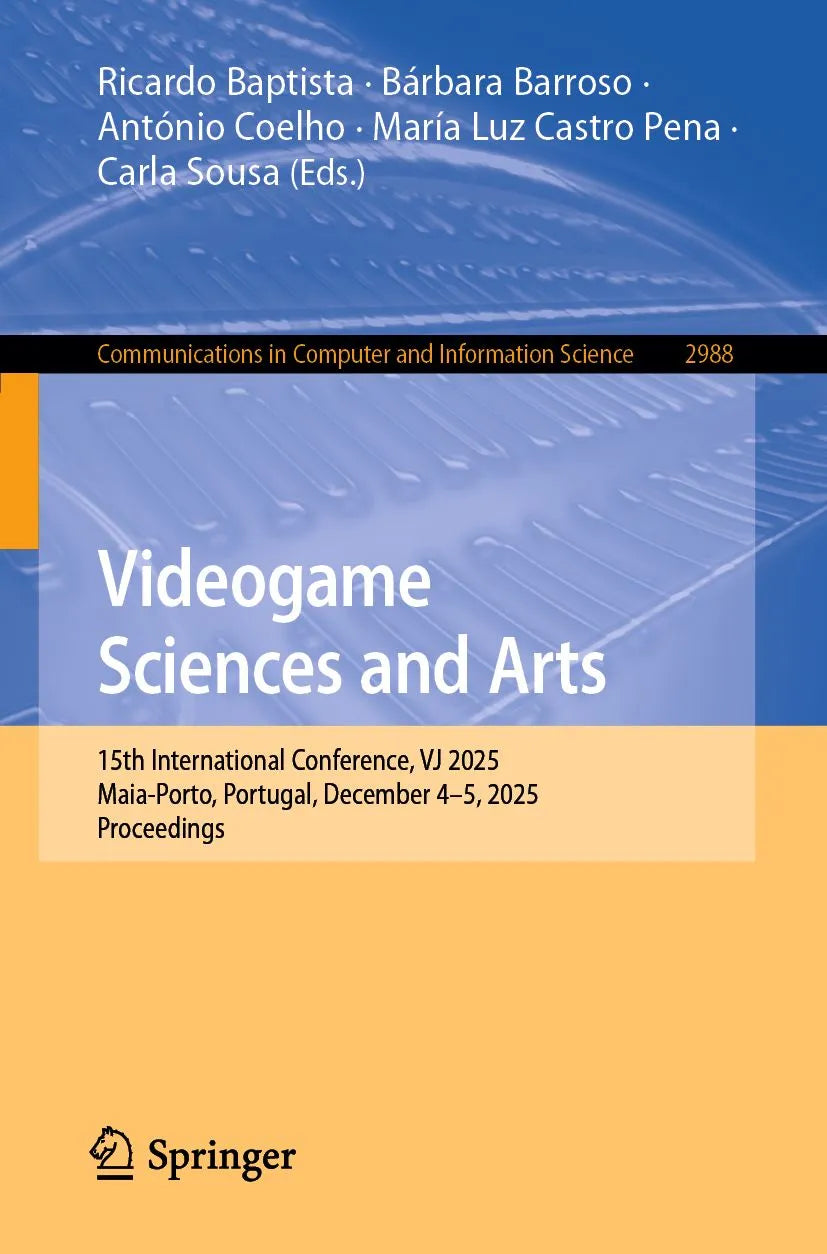 Cover: Videogame Sciences and Arts (E-Book) von Ricardo Baptista