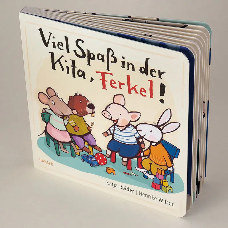 Produktansicht: Viel Spaß in der Kita, Ferkel! (Gebundene Ausgabe)