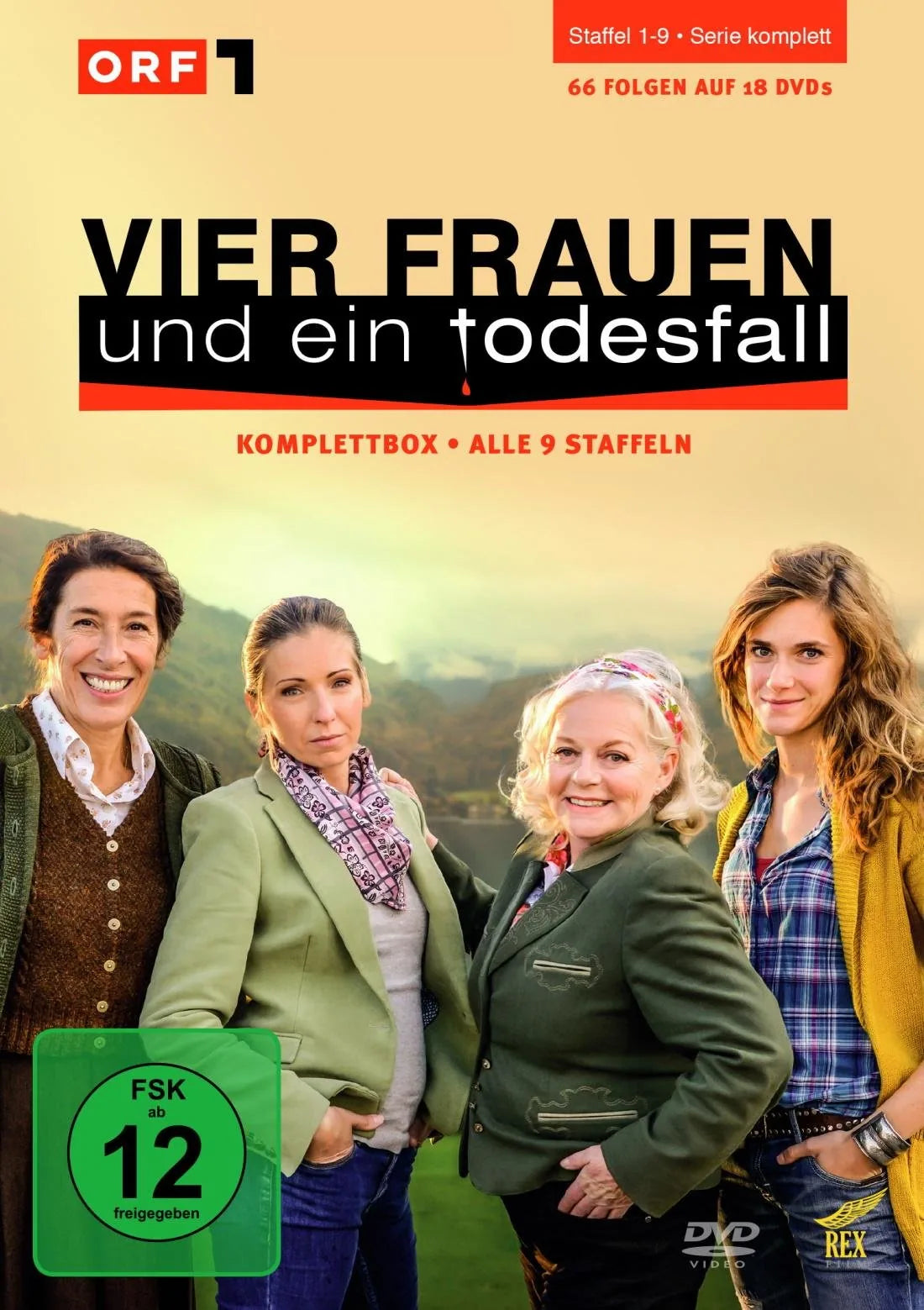 Vier Frauen und ein Todesfall 1-9 - DVD