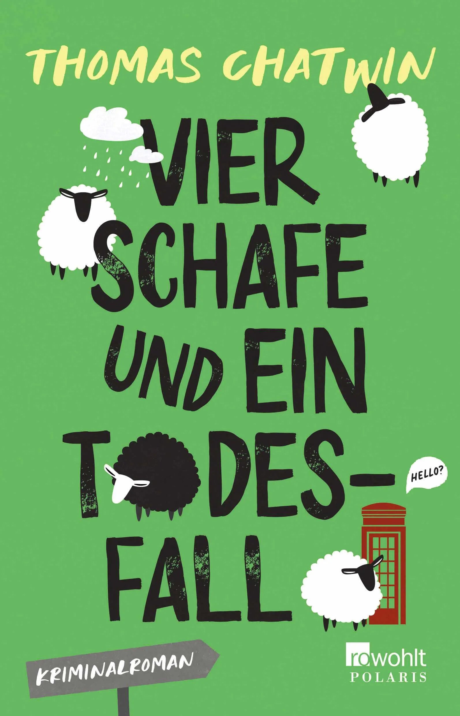 Buchcover von 'Vier Schafe und ein Todesfall' - Paperback von Thomas Chatwin