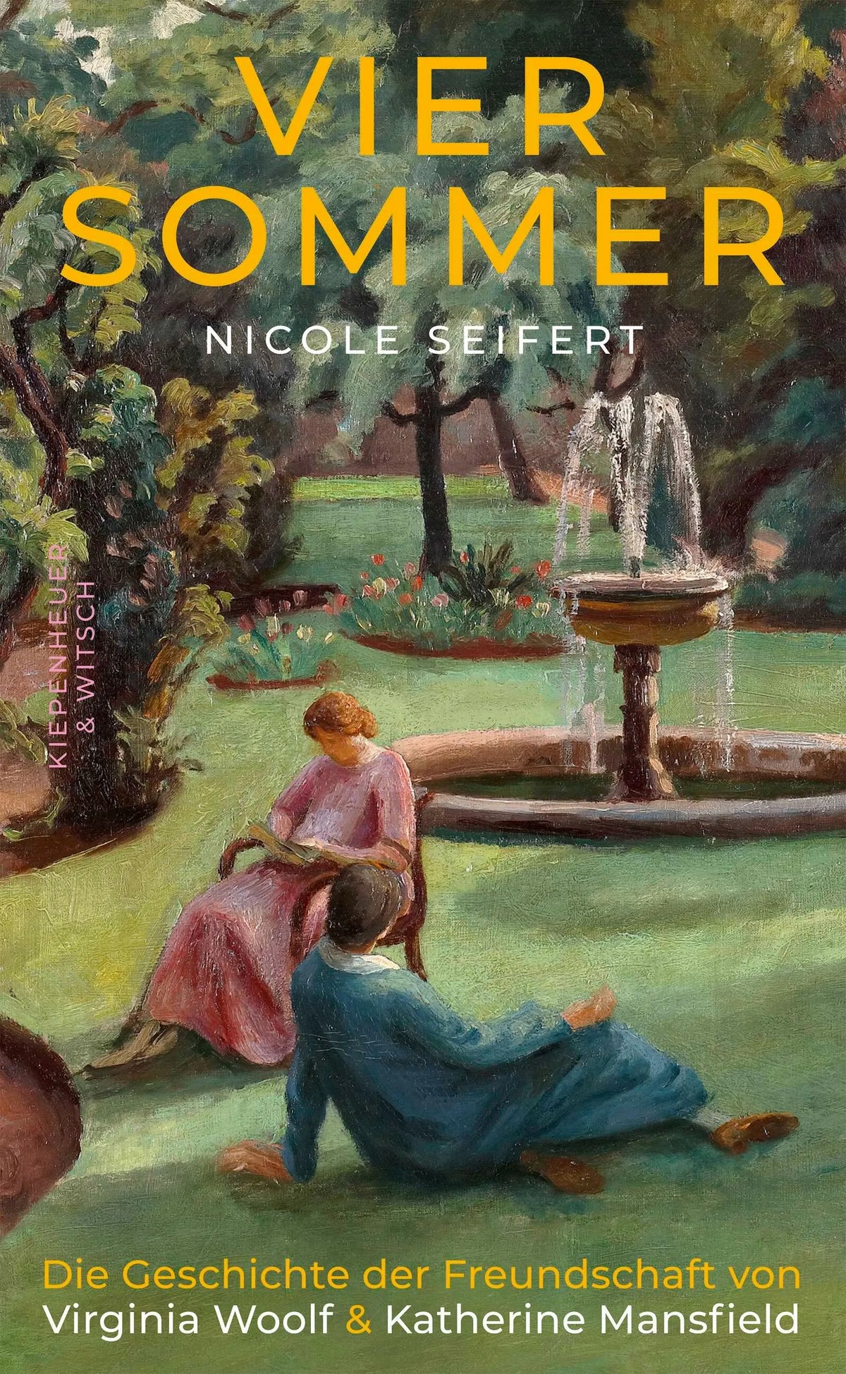 Cover: Vier Sommer (Hardcover) von Nicole Seifert