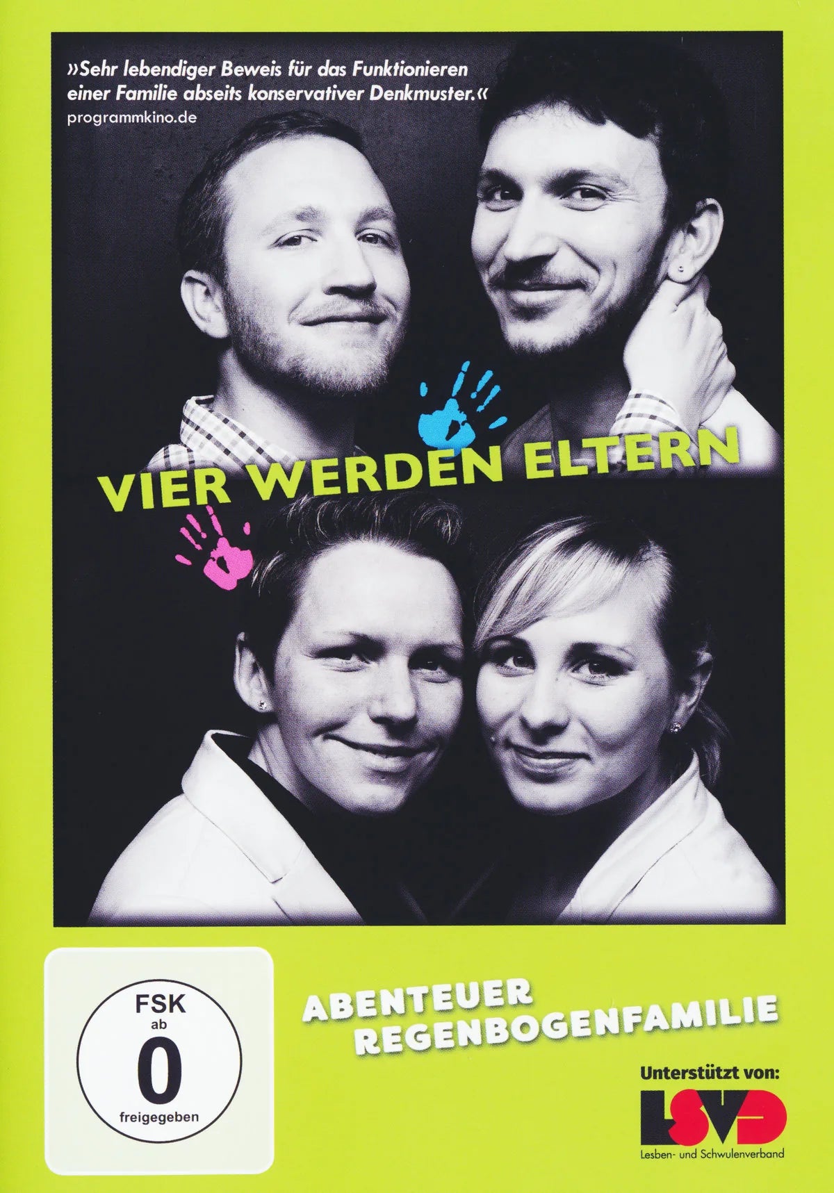 Vier werden Eltern - DVD