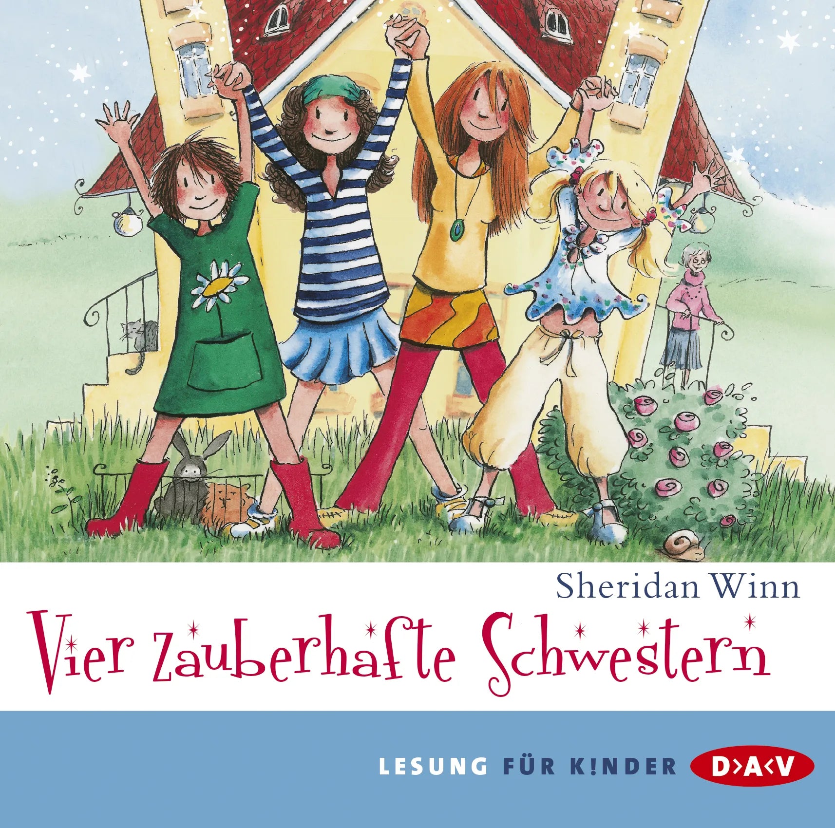 Buchcover von 'Vier zauberhafte Schwestern' - Hörbuch (CD) von Sheridan Winn