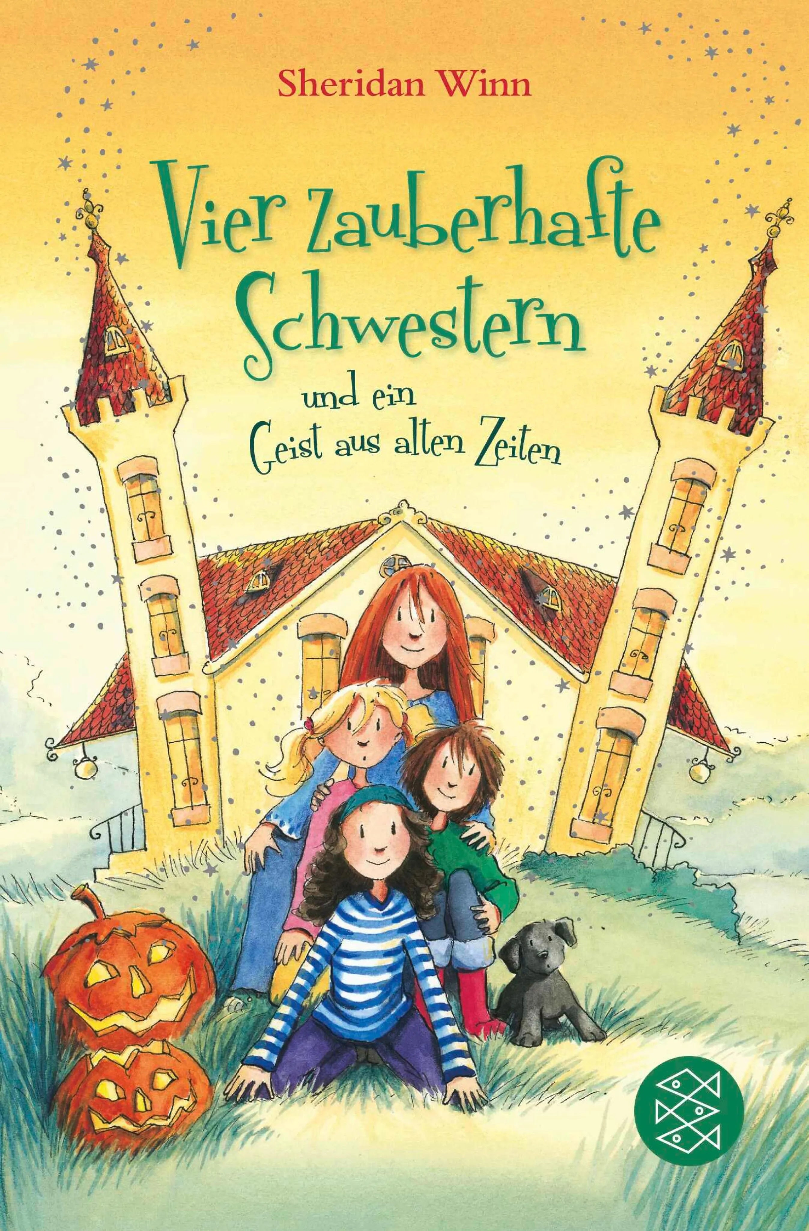 Cover: Vier zauberhafte Schwestern und ein Geist aus alten Zeiten (E-Book) von Sheridan Winn