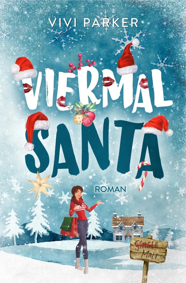 Cover: Viermal Santa (E-Book) von Vivi Parker