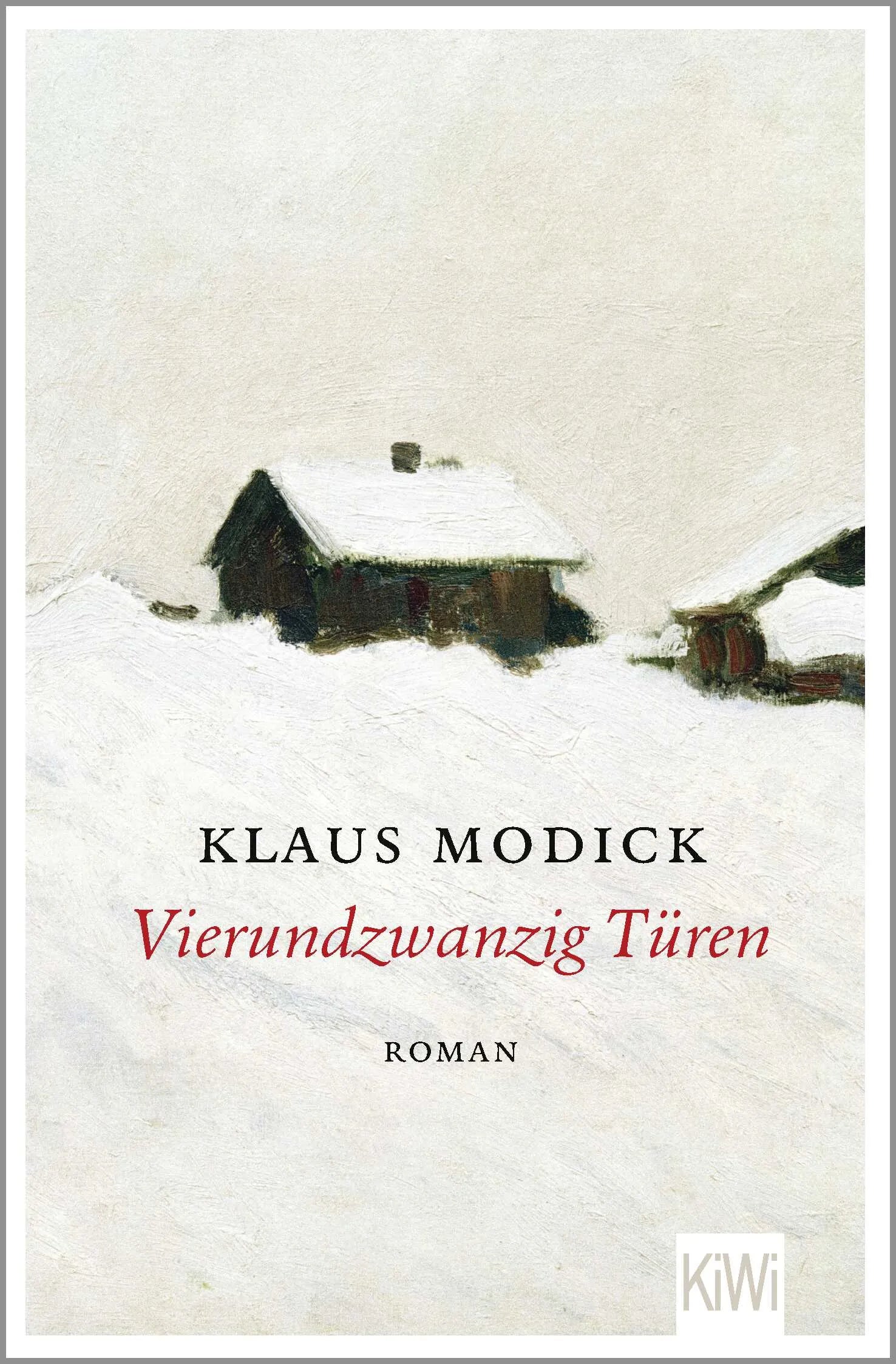 Buchcover von 'Vierundzwanzig Türen' - Taschenbuch von Klaus Modick