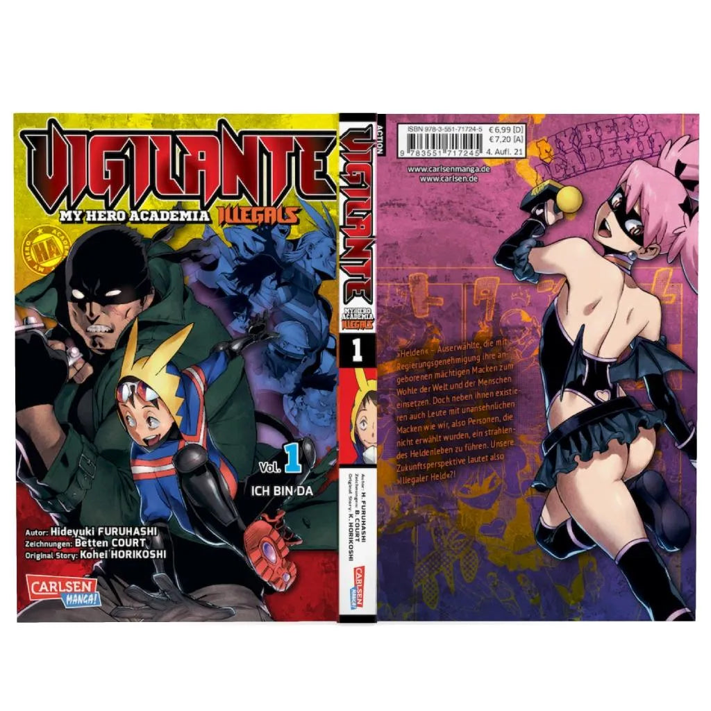 Kohei Horikoshi - Vigilante - My Hero Academia Illegals 1