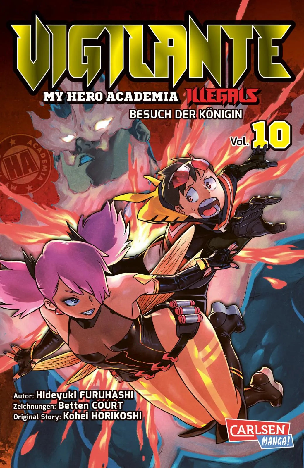 Buchcover von 'Vigilante - My Hero Academia Illegals 10' - Taschenbuch von Kohei Horikoshi
