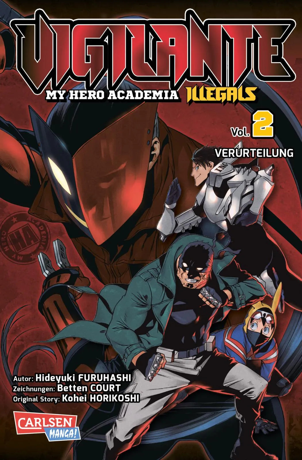 Buchcover von 'Vigilante - My Hero Academia Illegals 2' - Taschenbuch von Kohei Horikoshi
