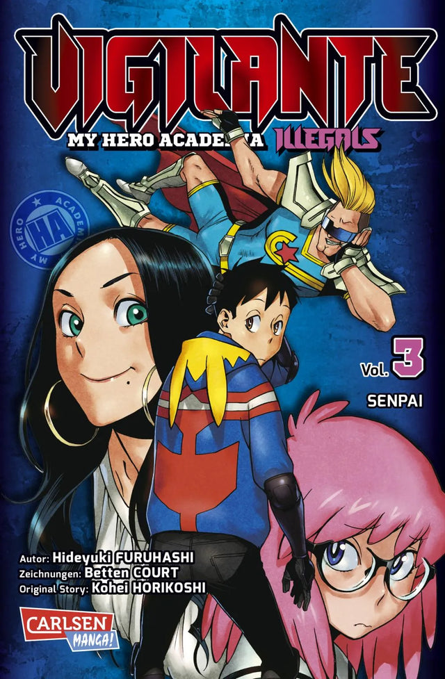 Buchcover von 'Vigilante - My Hero Academia Illegals 3' - Taschenbuch von Kohei Horikoshi