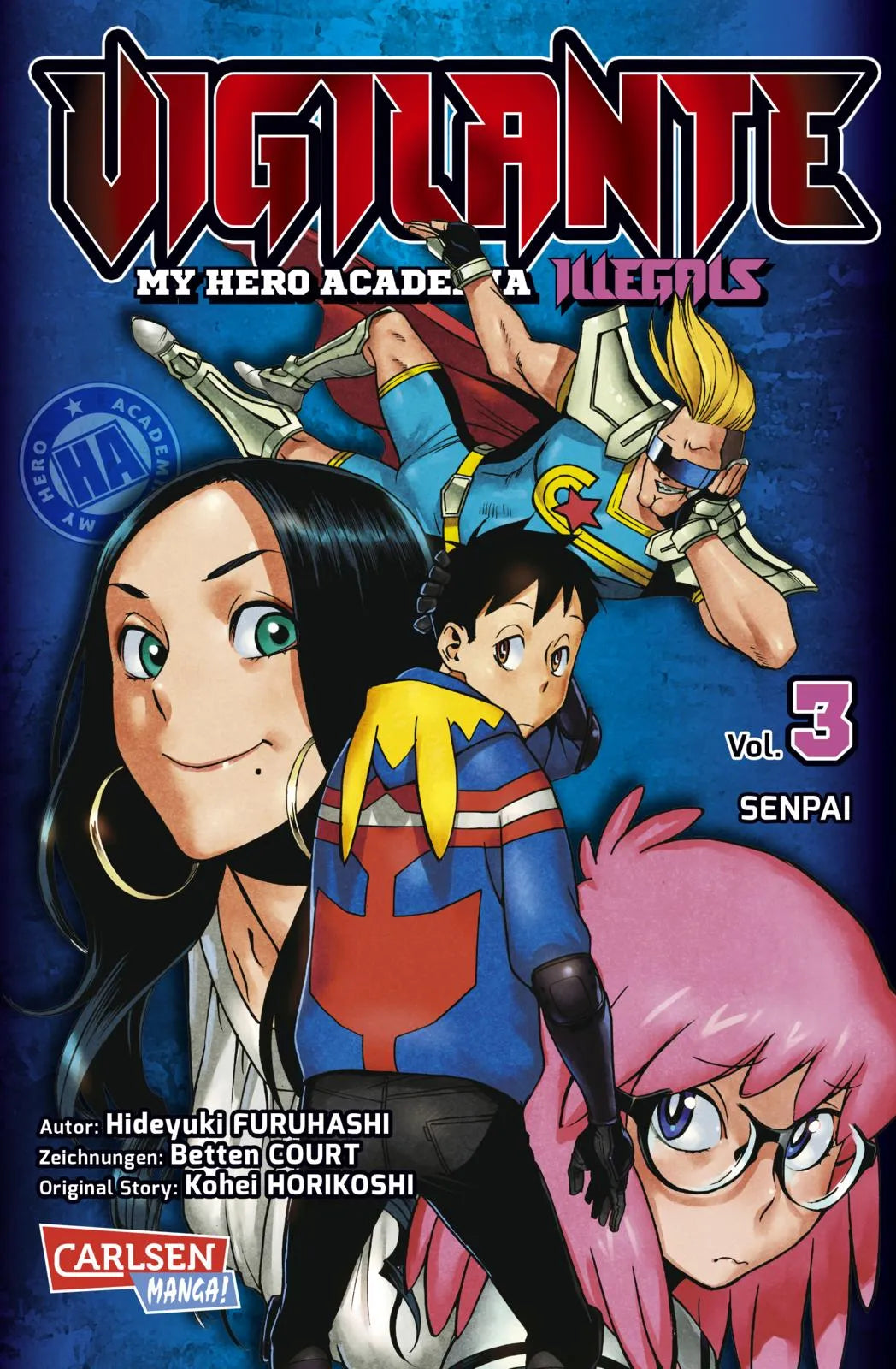 Buchcover von 'Vigilante - My Hero Academia Illegals 3' - Taschenbuch von Kohei Horikoshi