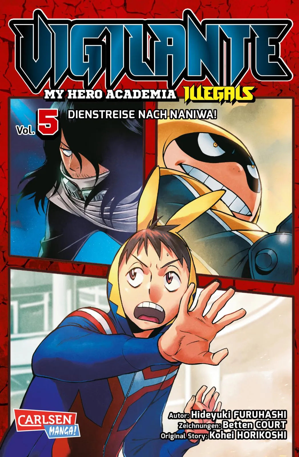 Buchcover von 'Vigilante - My Hero Academia Illegals 5' - Taschenbuch von Kohei Horikoshi