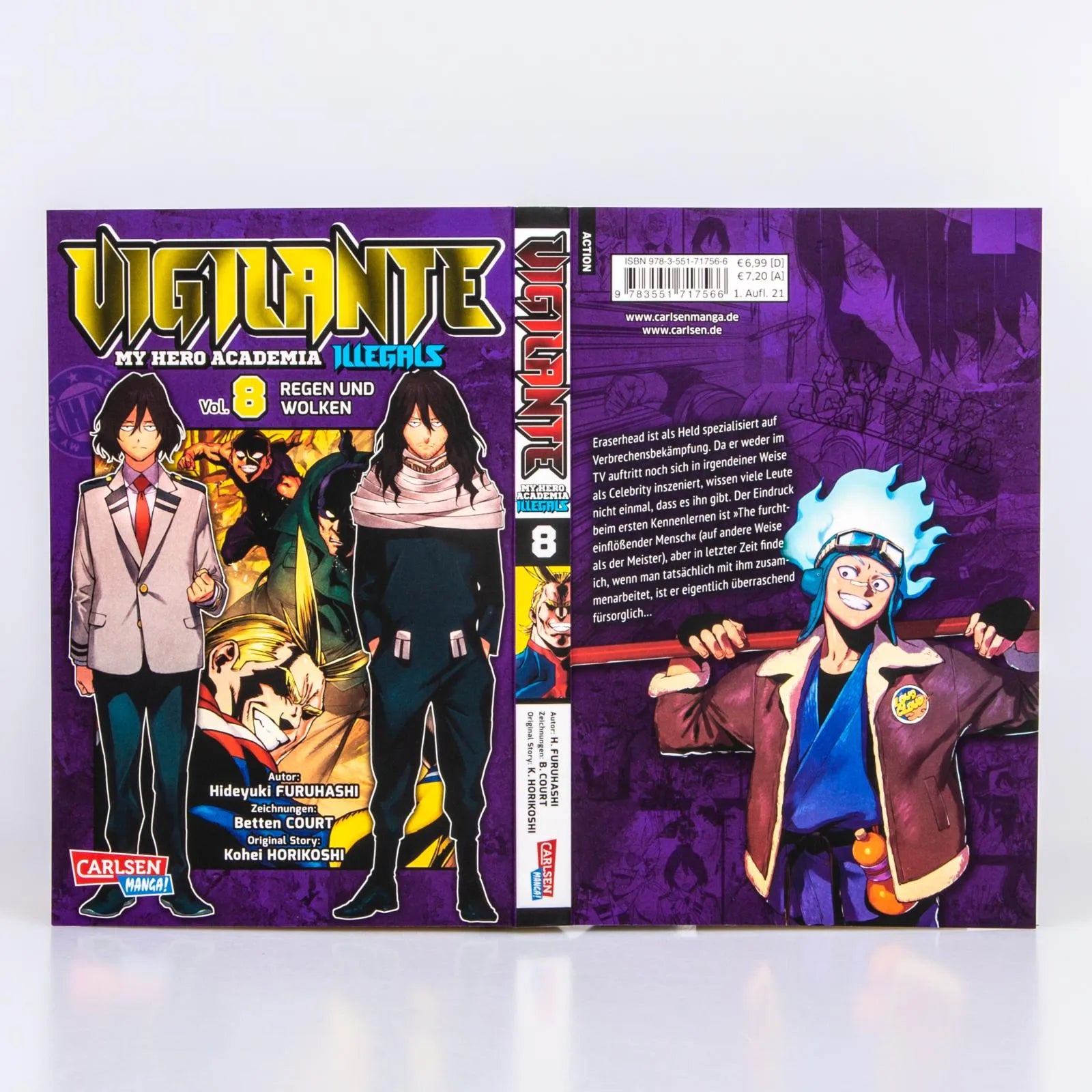 Kohei Horikoshi - Vigilante - My Hero Academia Illegals 8