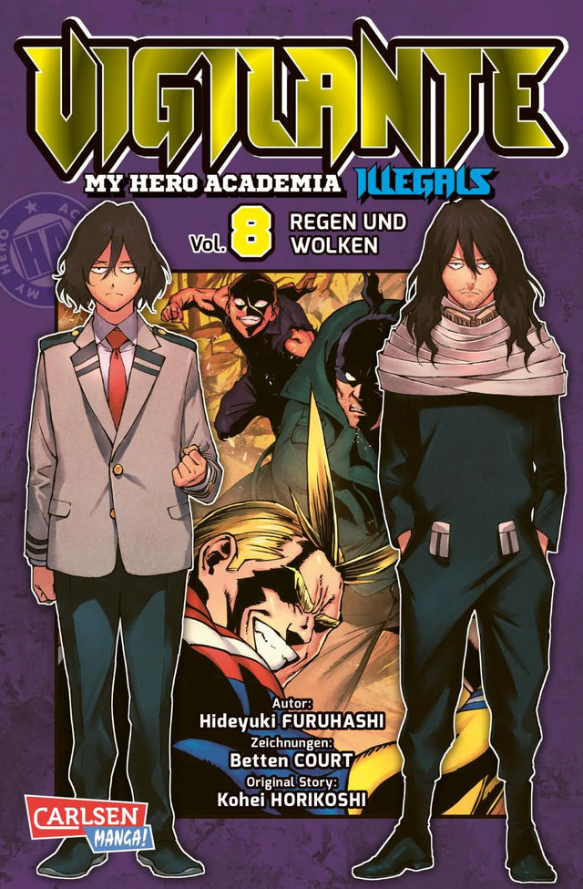 Buchcover von 'Vigilante - My Hero Academia Illegals 8' - Taschenbuch von Kohei Horikoshi