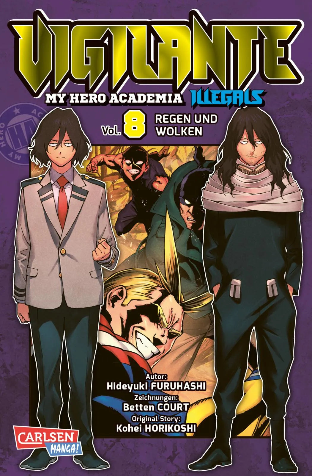 Buchcover von 'Vigilante - My Hero Academia Illegals 8' - Taschenbuch von Kohei Horikoshi