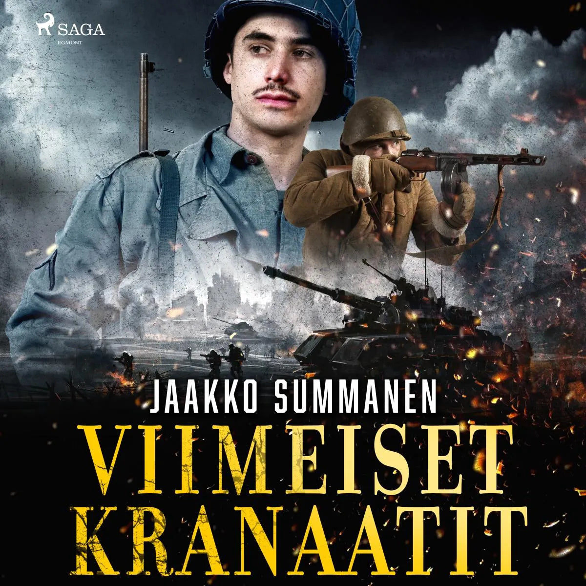 Cover: Viimeiset kranaatit (Hörbuch Download) von Jaakko Summanen