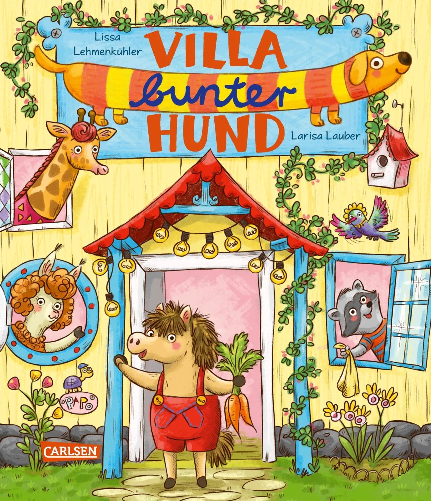 Buchcover von 'Villa bunter Hund' - Gebundene Ausgabe von Lissa Lehmenkühler