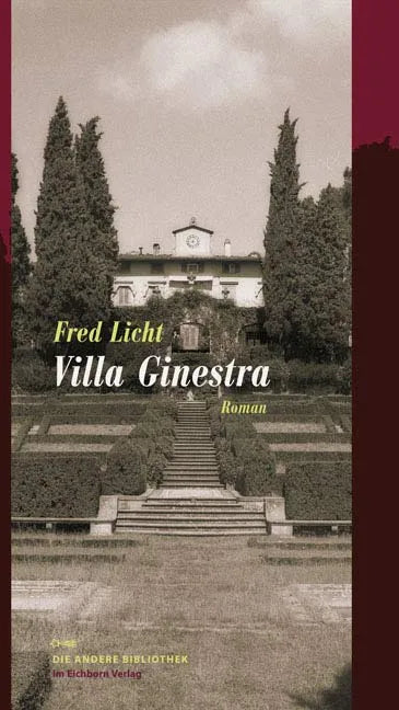Buchcover von 'Villa Ginestra' - Gebundene Ausgabe von Fred Licht