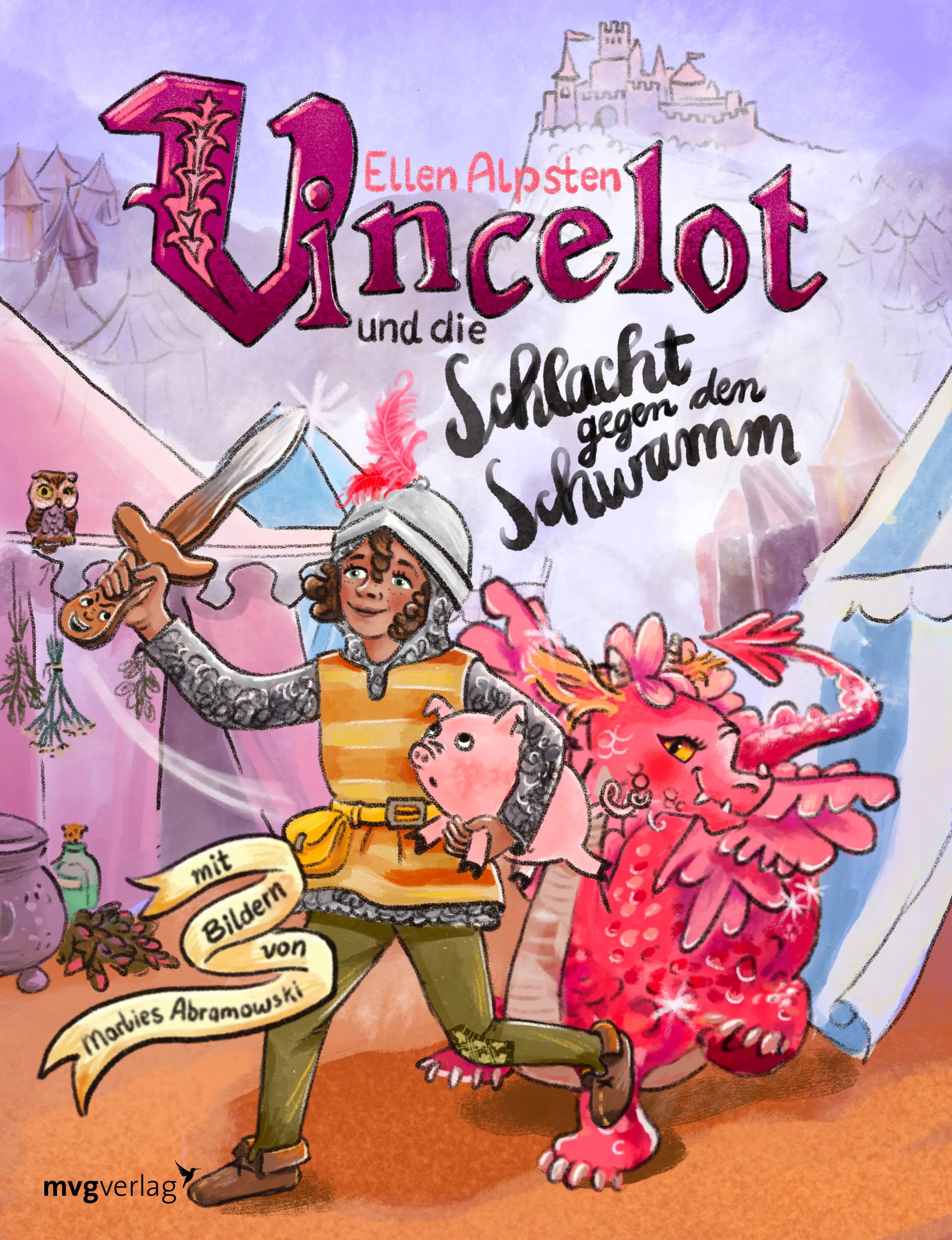 Buchcover von 'Vincelot und die Schlacht gegen den Schwamm' - Gebundene Ausgabe von Ellen Alpsten