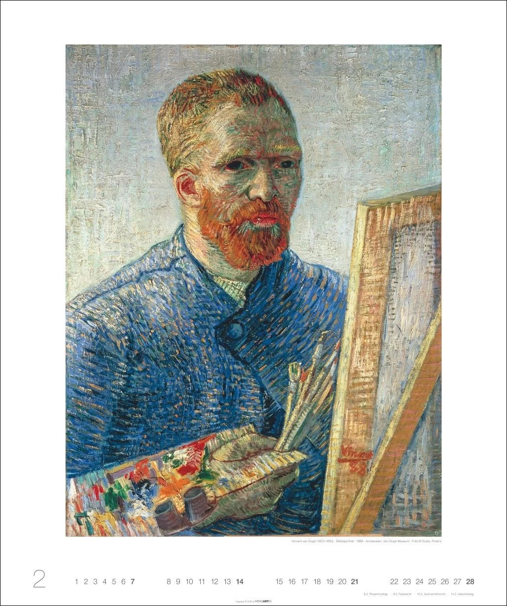 Vincent van Gogh Edition Kalender 2027 – Ansicht