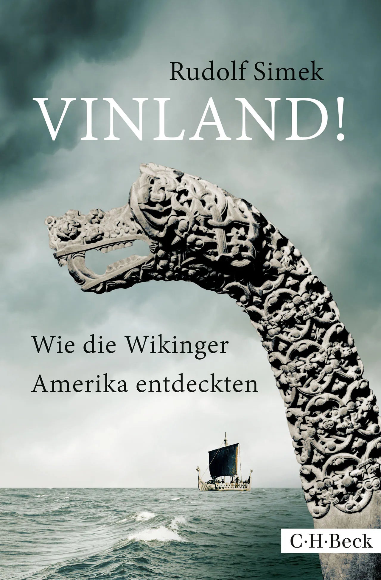 Buchcover von 'Vinland!' - Gebundene Ausgabe von Rudolf Simek