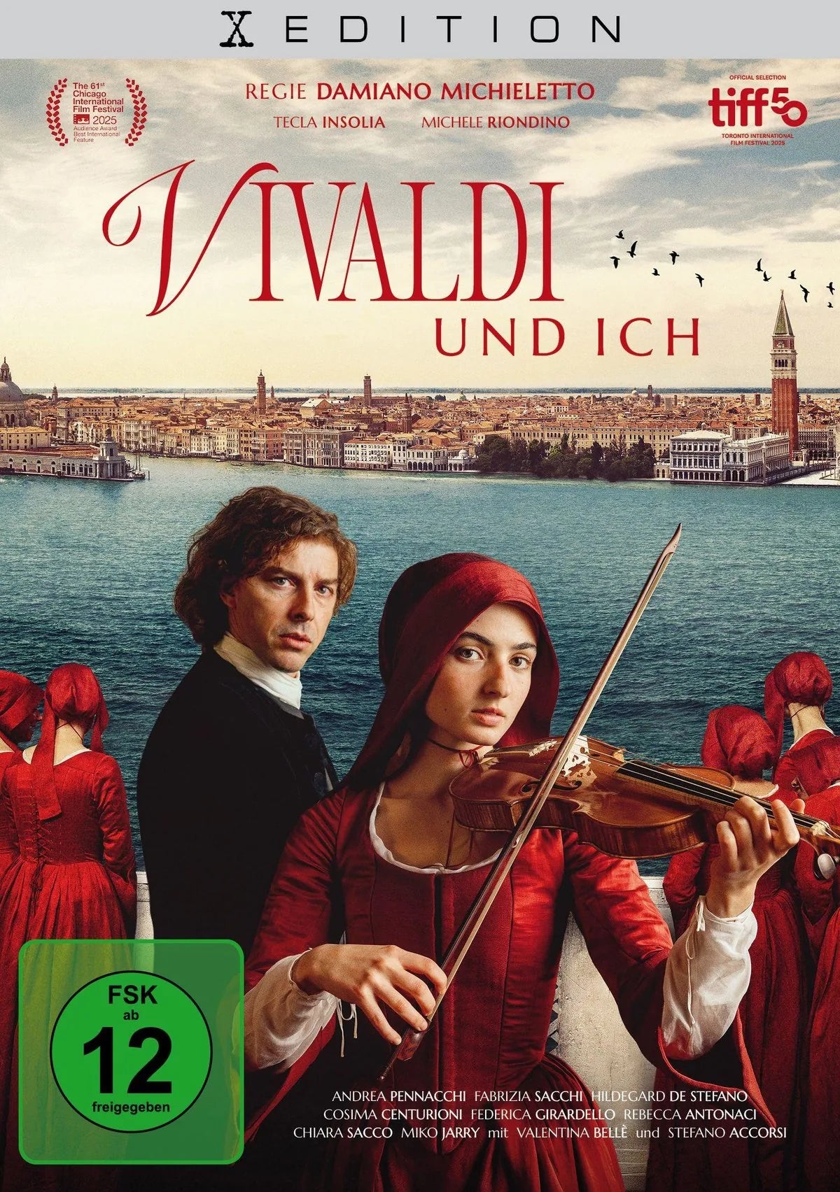 DVD-Cover: Vivaldi und ich. Regie: Damiano Michieletto
