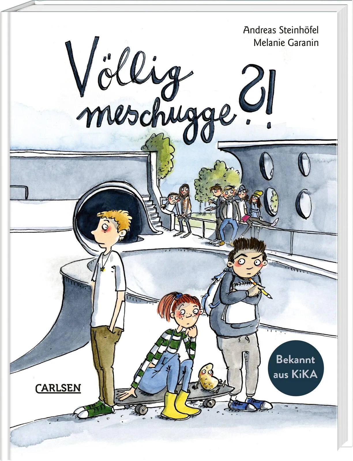 Buchcover von 'Völlig meschugge?!' - Gebundene Ausgabe von Andreas Steinhöfel