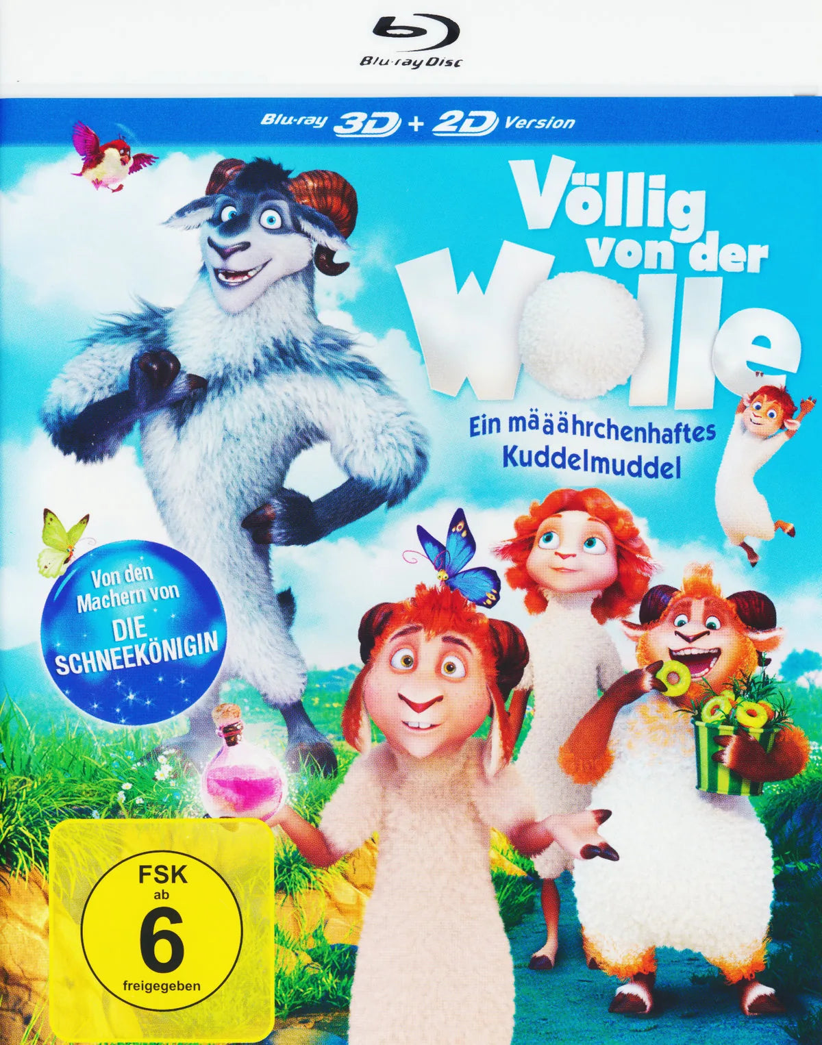 Völlig von der Wolle - Ein määährchenhaftes... - Blu-ray 3D