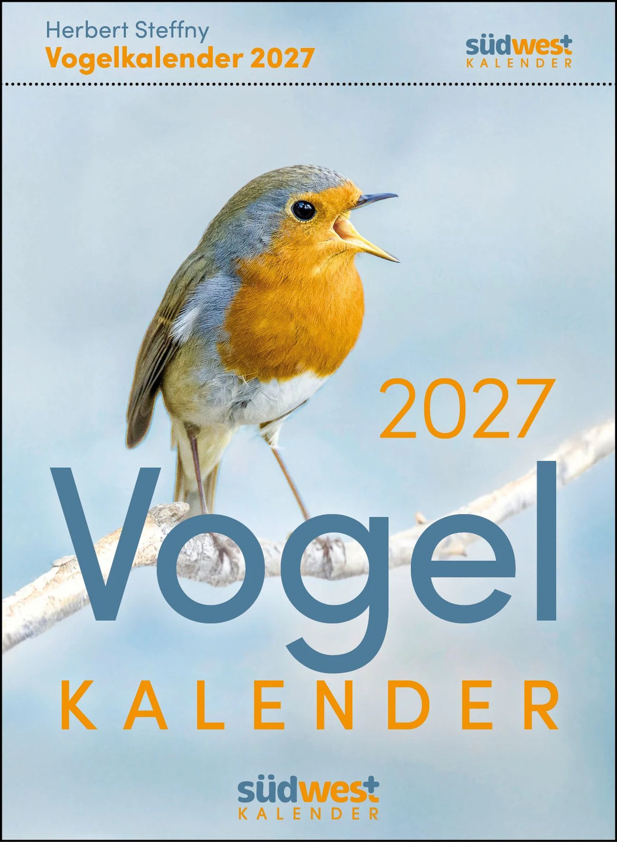 Tischkalender: Vogelkalender 2027 - Tagesabreißkalender zum Aufstellen oder Aufhängen
