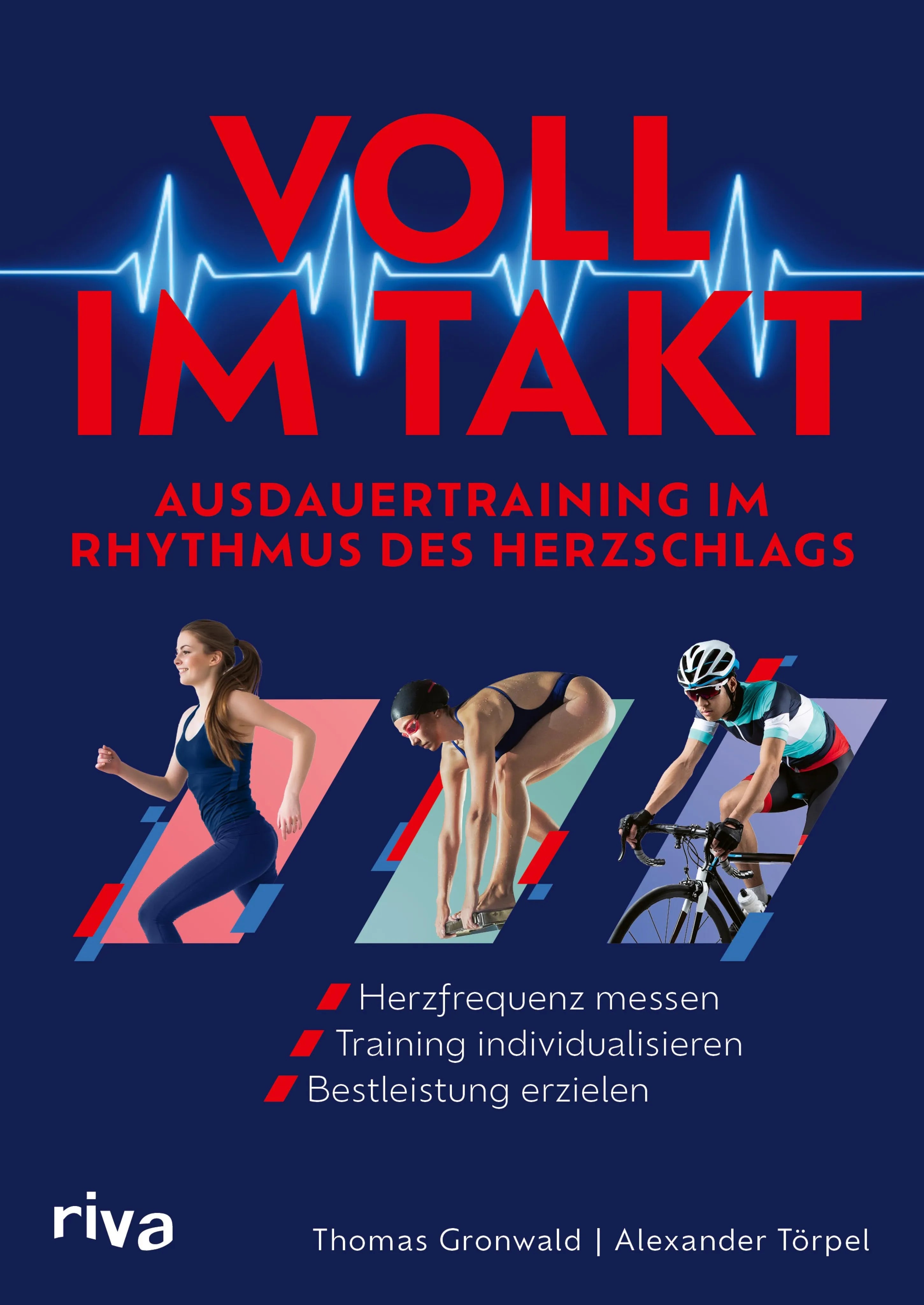 Cover: Voll im Takt – Ausdauertraining im Rhythmus des Herzschlags (E-Book) von Thomas Gronwald