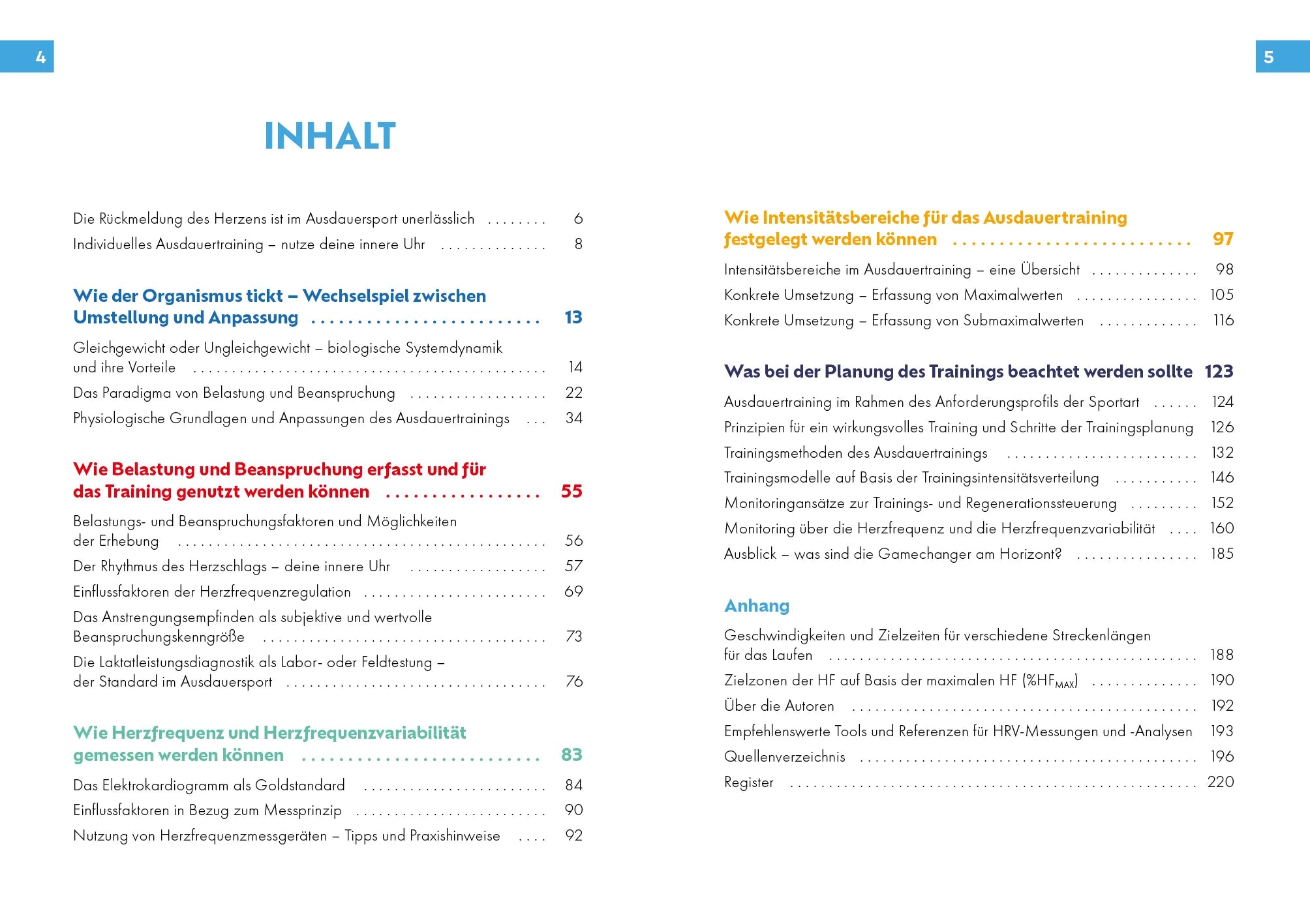 Innenansicht von 'Voll im Takt – Ausdauertraining im Rhythmus des Herzschlags' - Taschenbuch