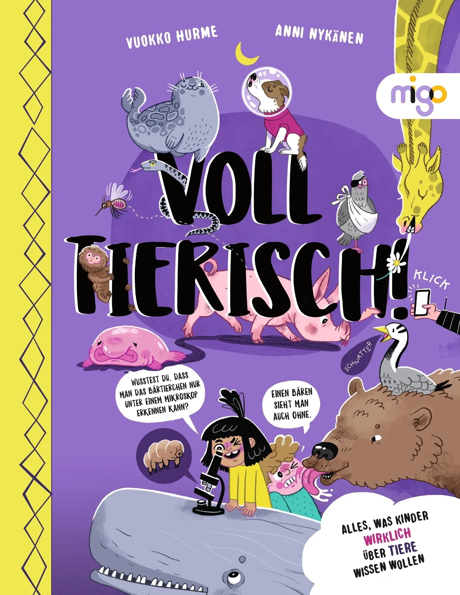 Cover: Voll tierisch! (Hardcover) von Vuokko Hurme