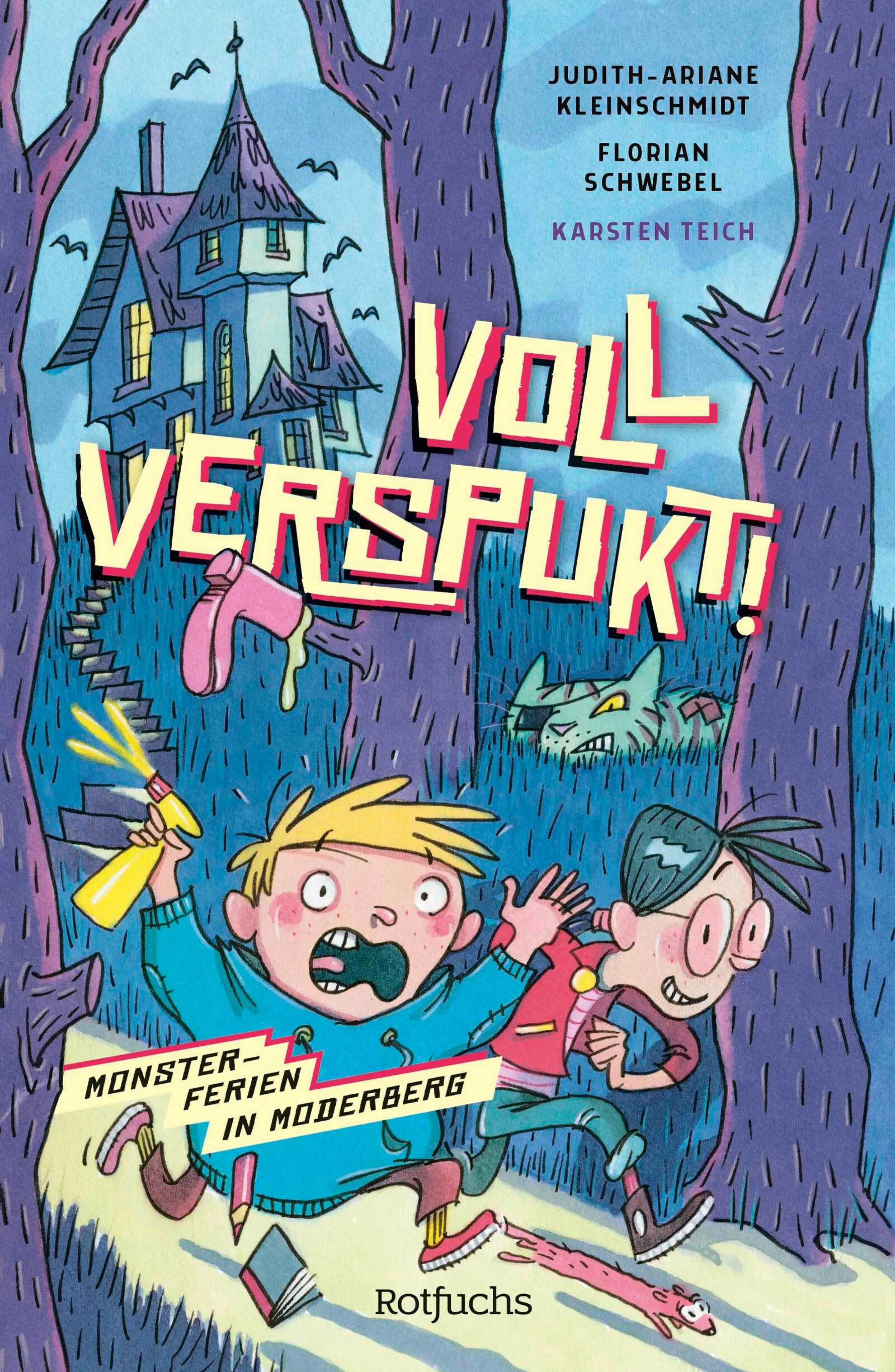 Cover: Voll verspukt! (E-Book) von Judith-Ariane Kleinschmidt