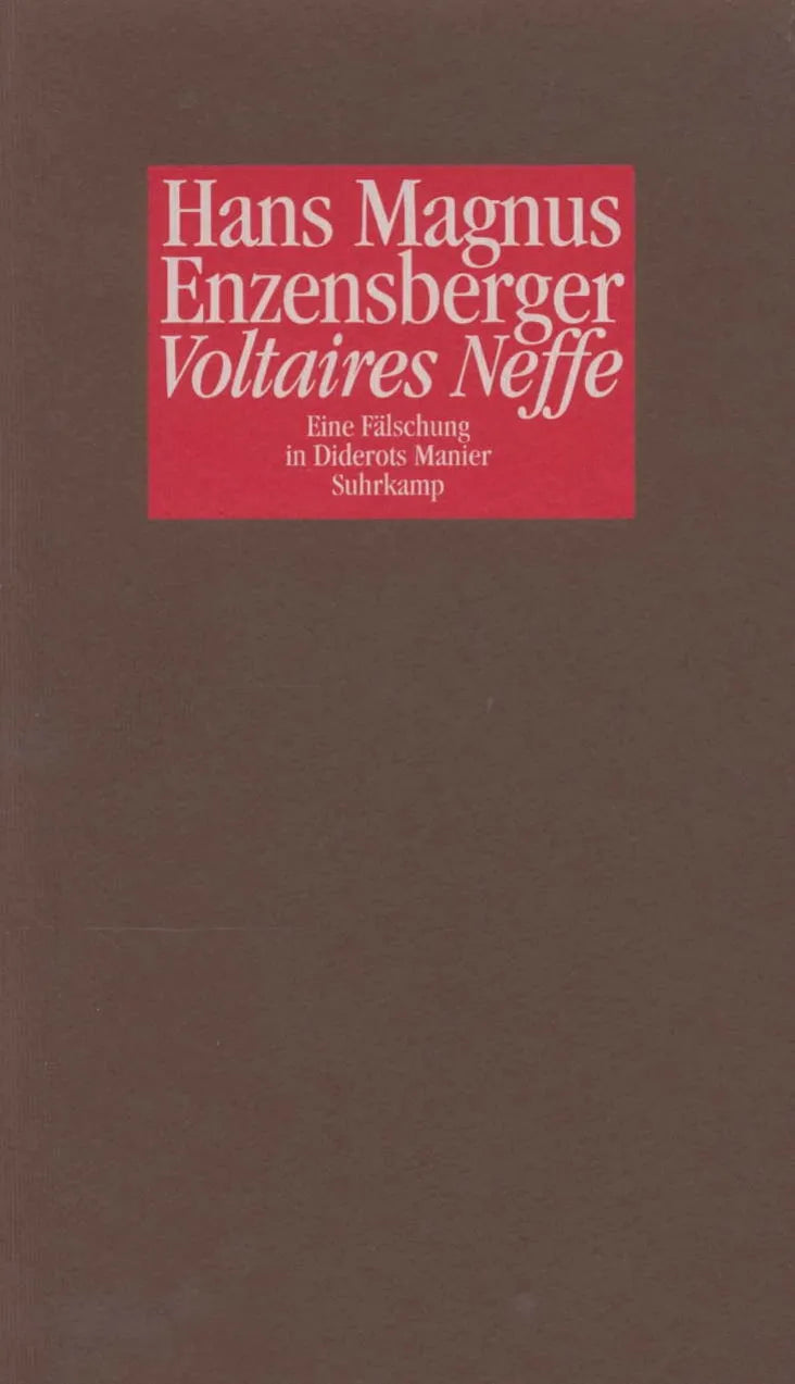 Buchcover von 'Voltaires Neffe' - Taschenbuch von Hans Magnus Enzensberger