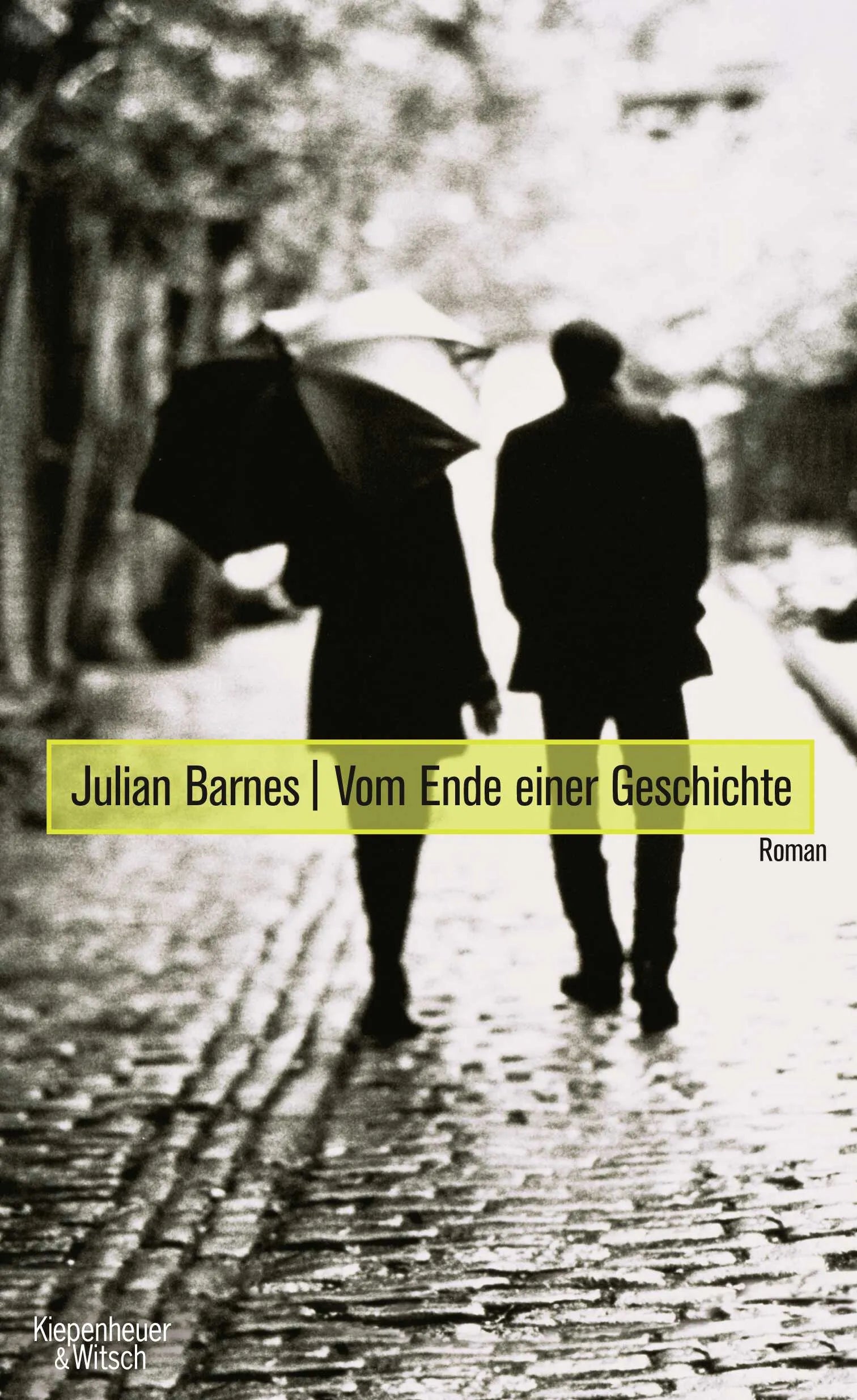 Buchcover von 'Vom Ende einer Geschichte' - Gebundene Ausgabe von Julian Barnes