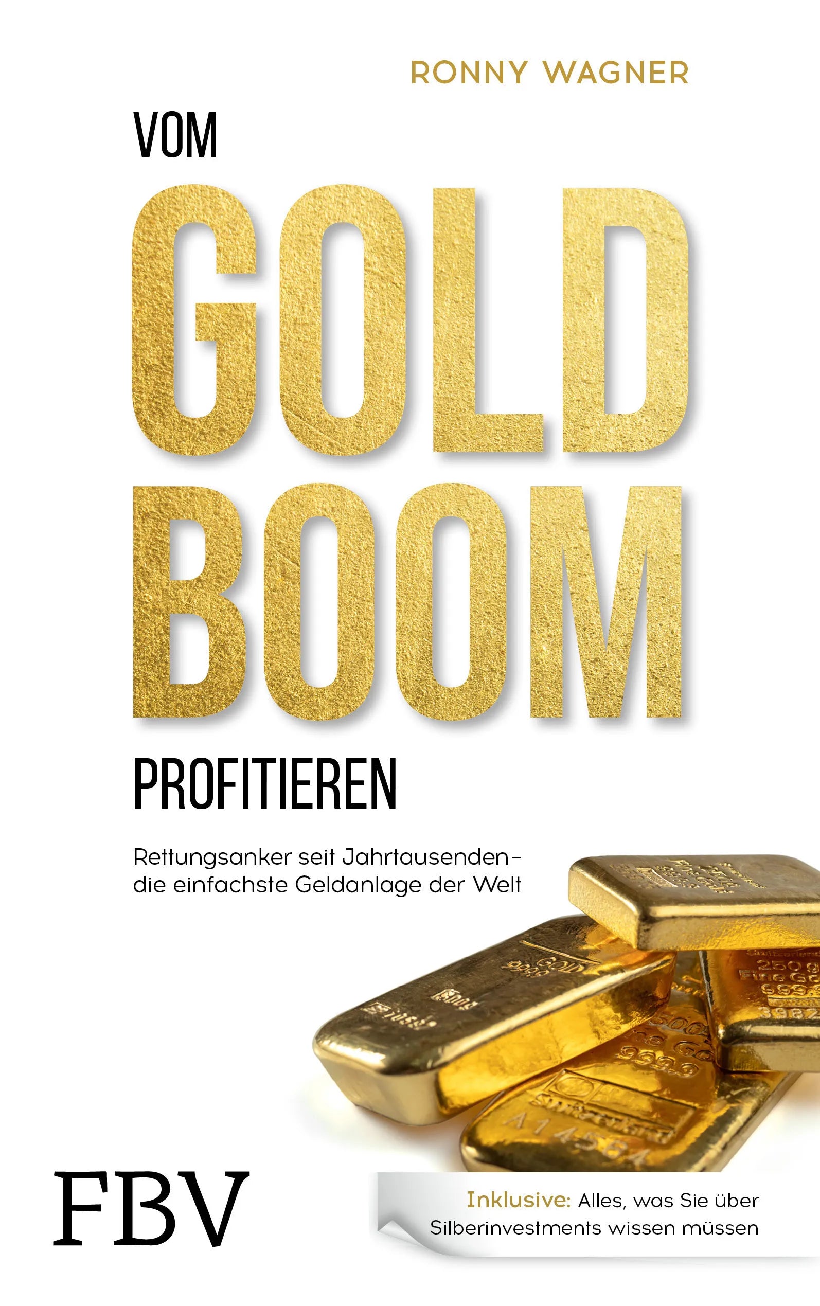 Buchcover von 'Vom Goldboom profitieren' - Taschenbuch von Ronny Wagner
