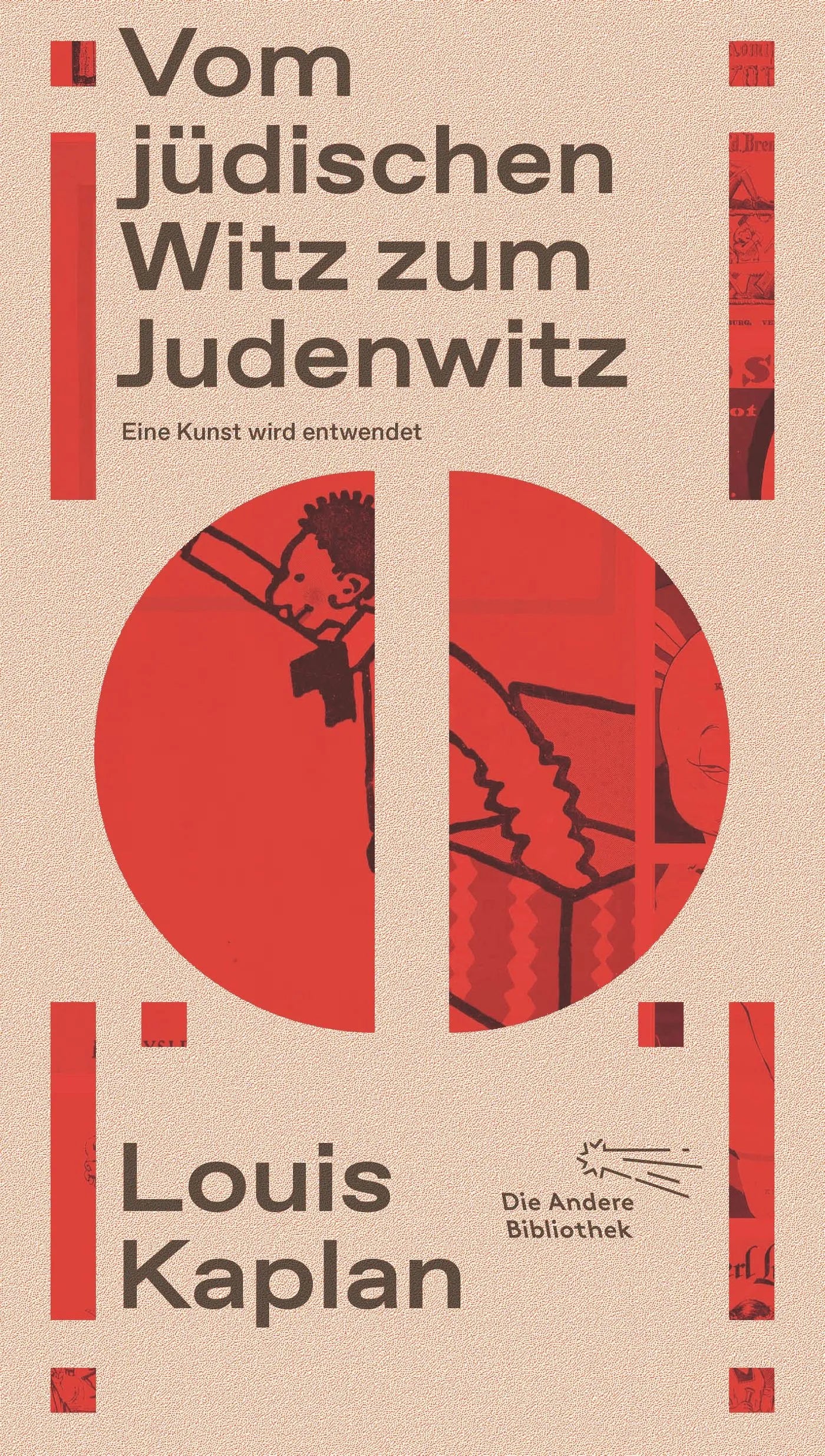 Buchcover von 'Vom jüdischen Witz zum Judenwitz' - Gebundene Ausgabe von Louis Kaplan