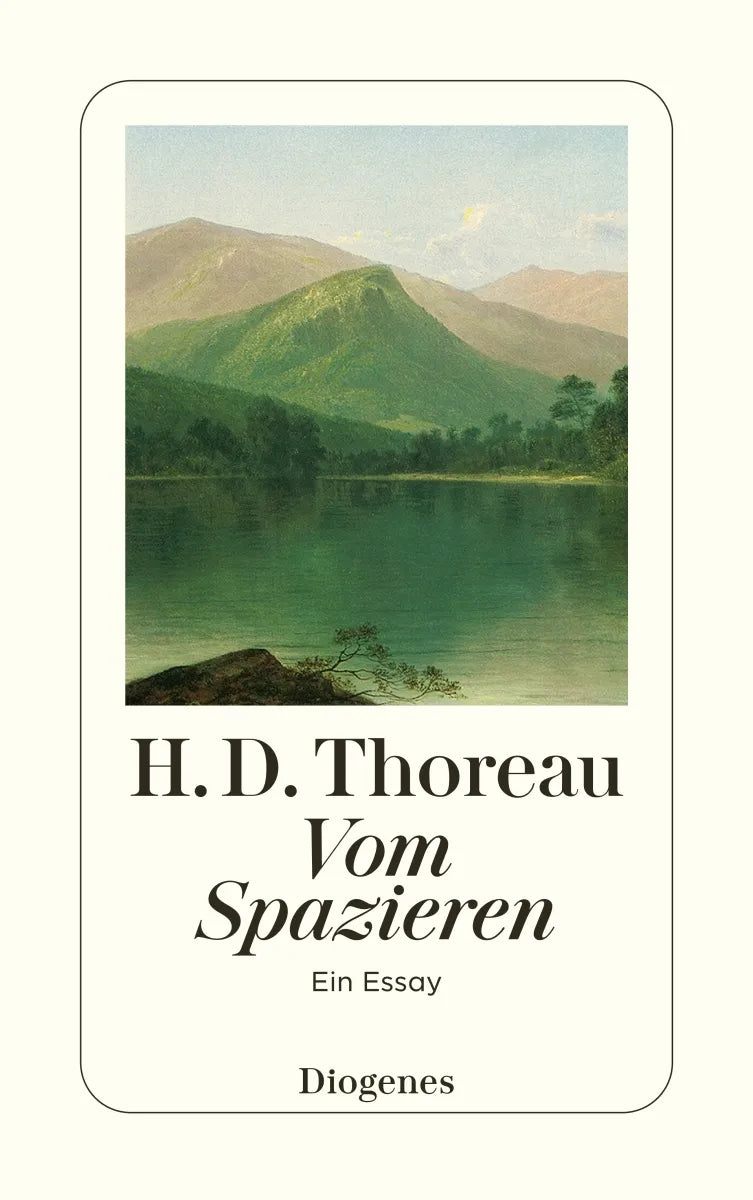 Buchcover von 'Vom Spazieren' - Taschenbuch von Henry David Thoreau