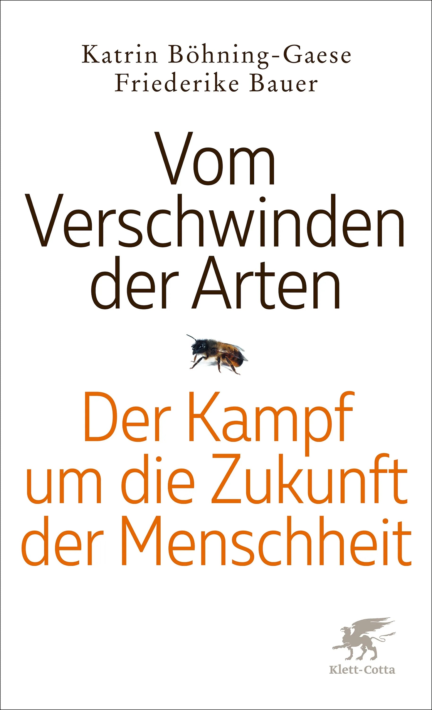 Buchcover von 'Vom Verschwinden der Arten' - Gebundene Ausgabe von Friederike Bauer