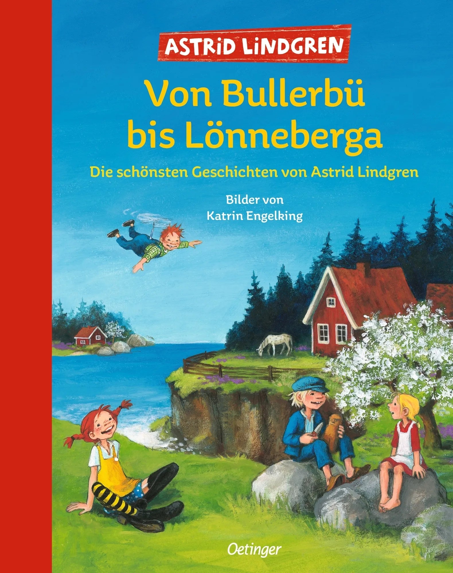 Buchcover von 'Von Bullerbü bis Lönneberga' - Gebundene Ausgabe von Astrid Lindgren