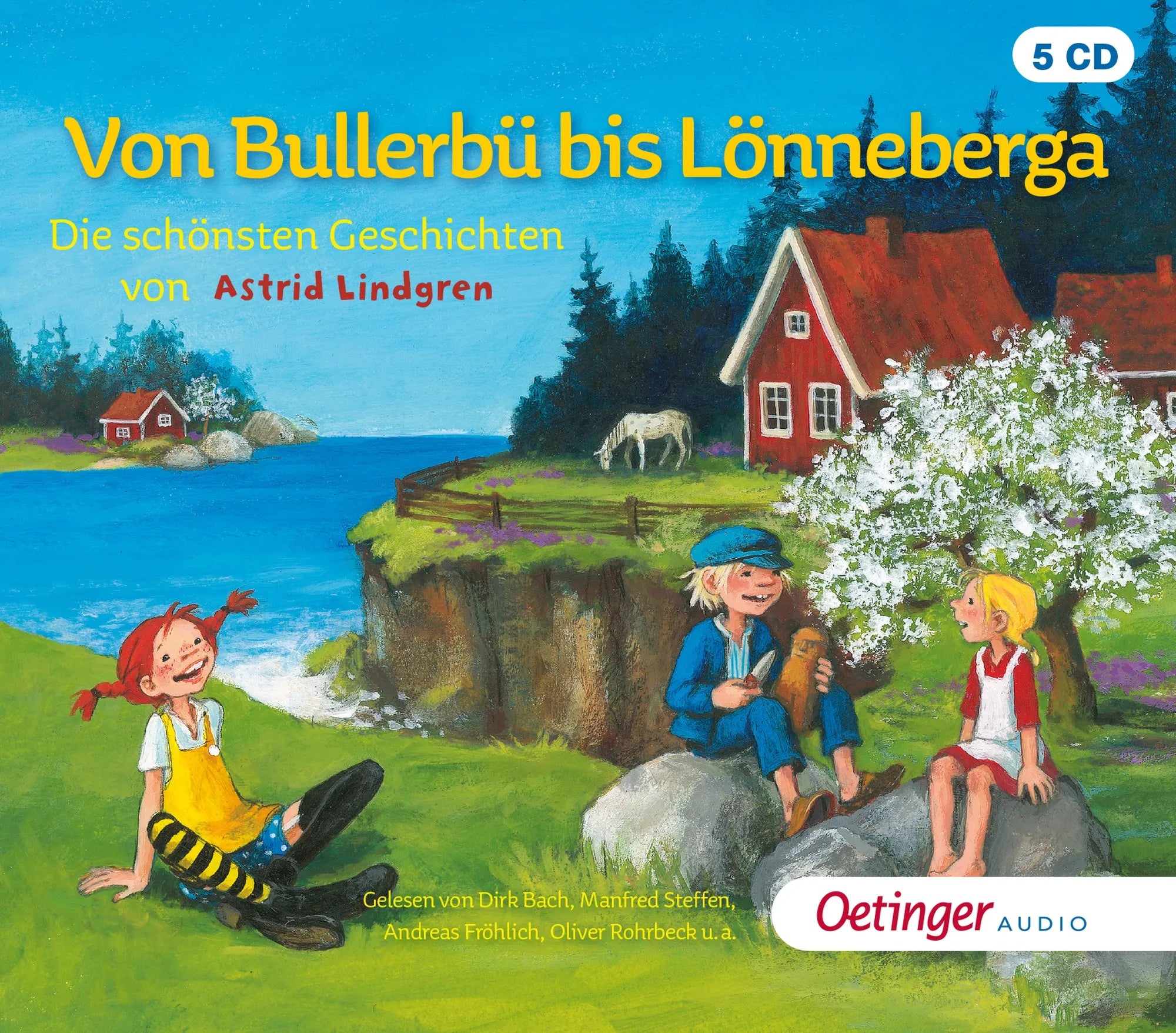 Buchcover von 'Von Bullerbü bis Lönneberga' - Hörbuch (CD) von Astrid Lindgren
