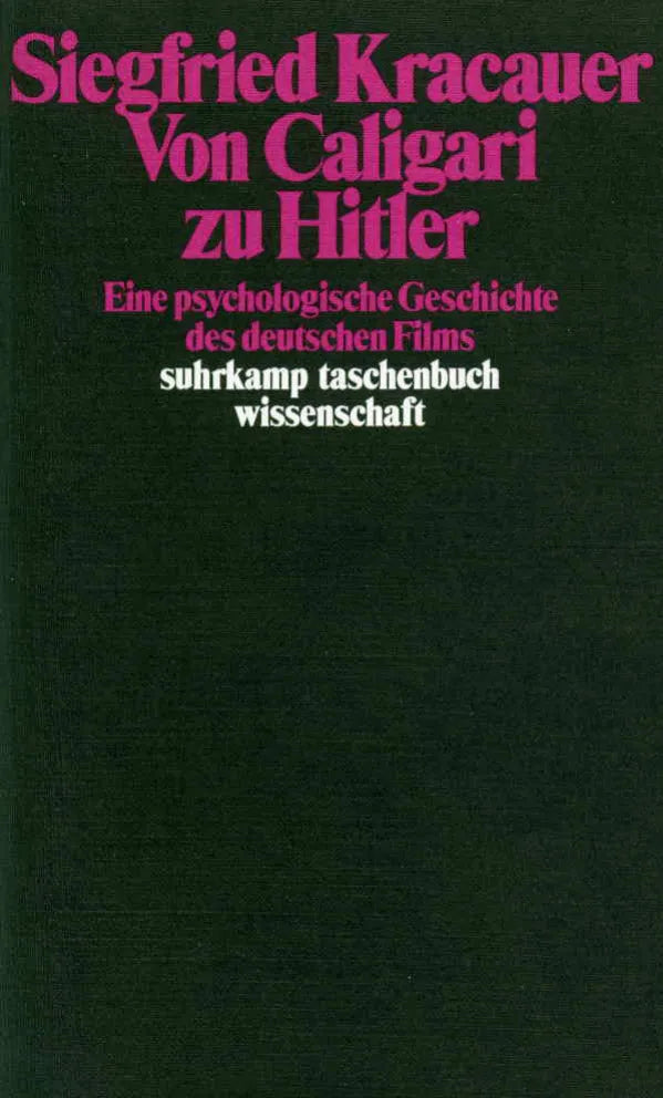 Buchcover von 'Von Caligari zu Hitler' - Taschenbuch von Siegfried Kracauer