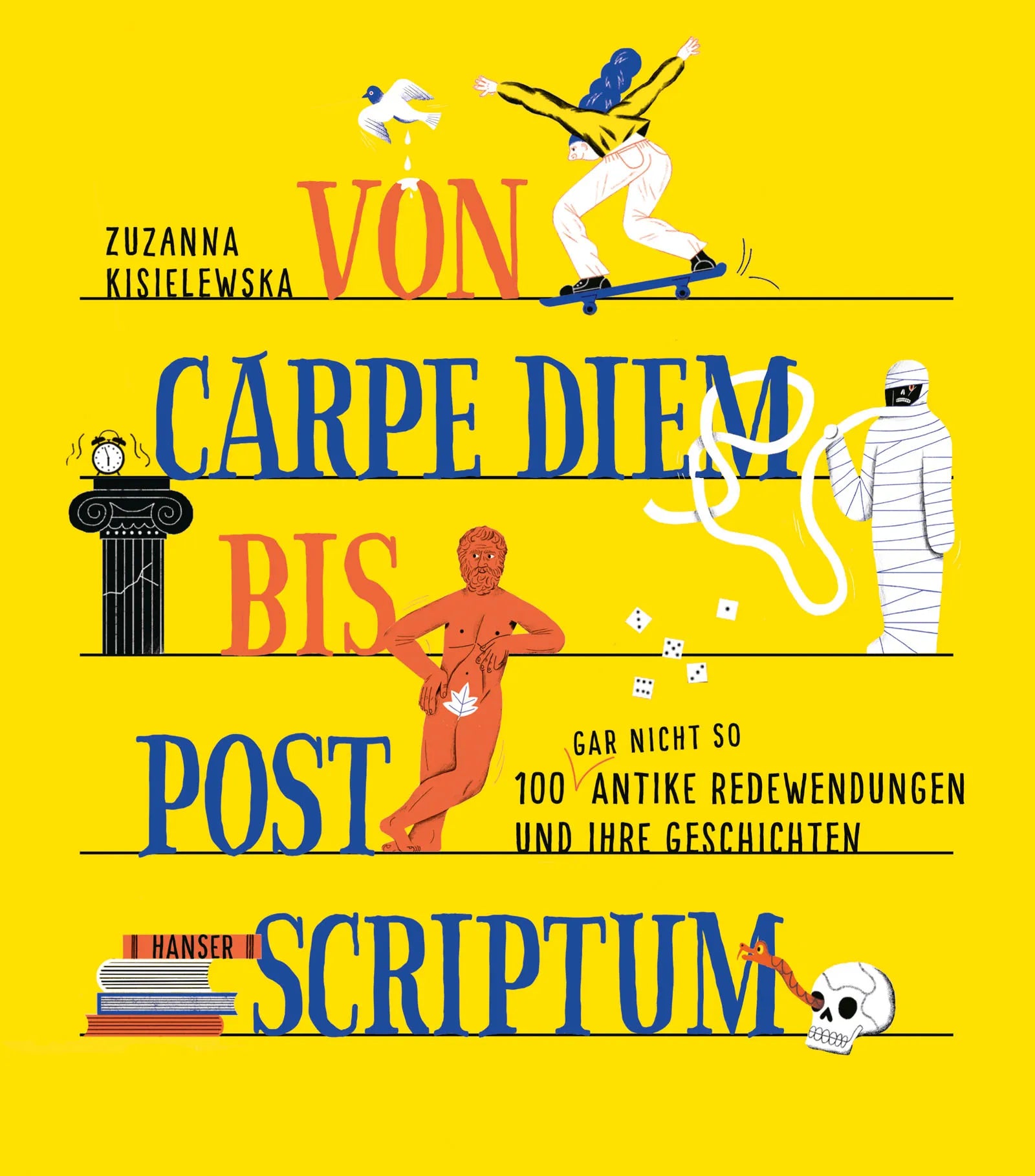 Buchcover von 'Von Carpe Diem bis Post Scriptum' - Gebundene Ausgabe von Zuzanna Kisielewska