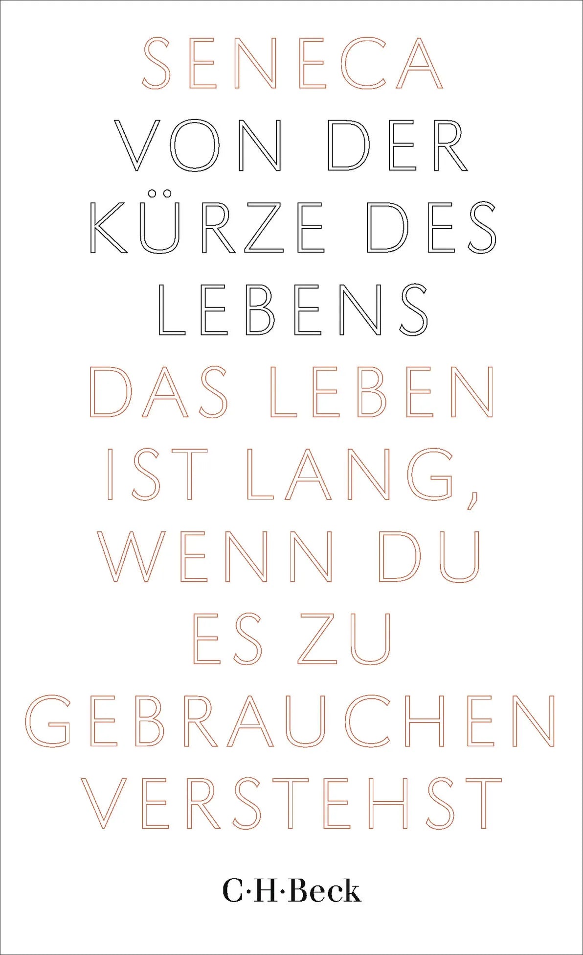 Cover: Von der Kürze des Lebens (Taschenbuch) von Seneca